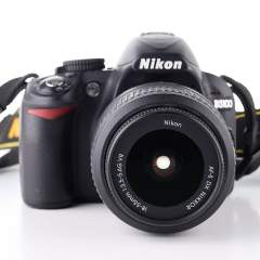 Nikon D3100 + 18-55mm (SC: 3710) (käytetty)