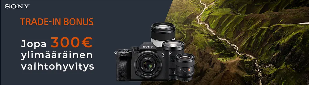 Sony-vaihtotarjous-a7-a9-Kameraliike-kategoria